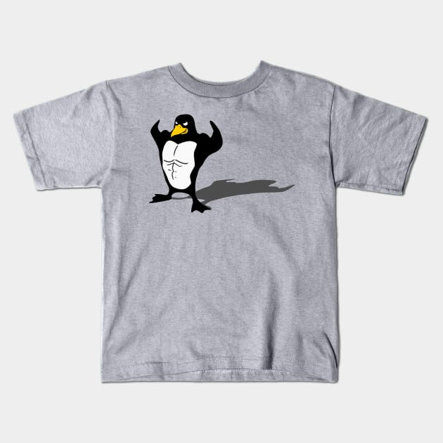 Linux Tux Kids T-Shirt by cryptogeek